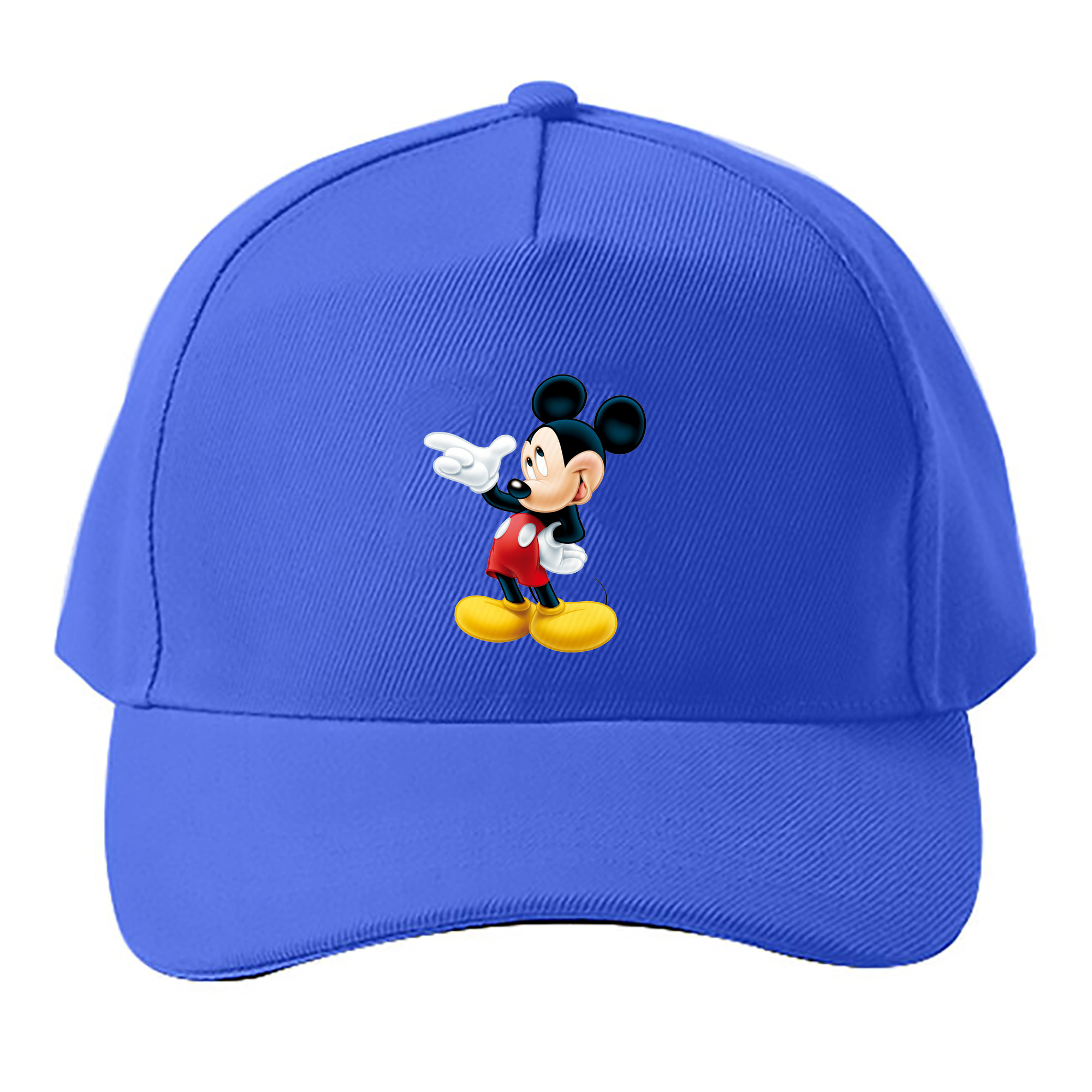 （画像用） ミッキーマウス Mickey Mouse ベースボールキャップ 綿100％ 男女兼用 帽子 スポーツ
